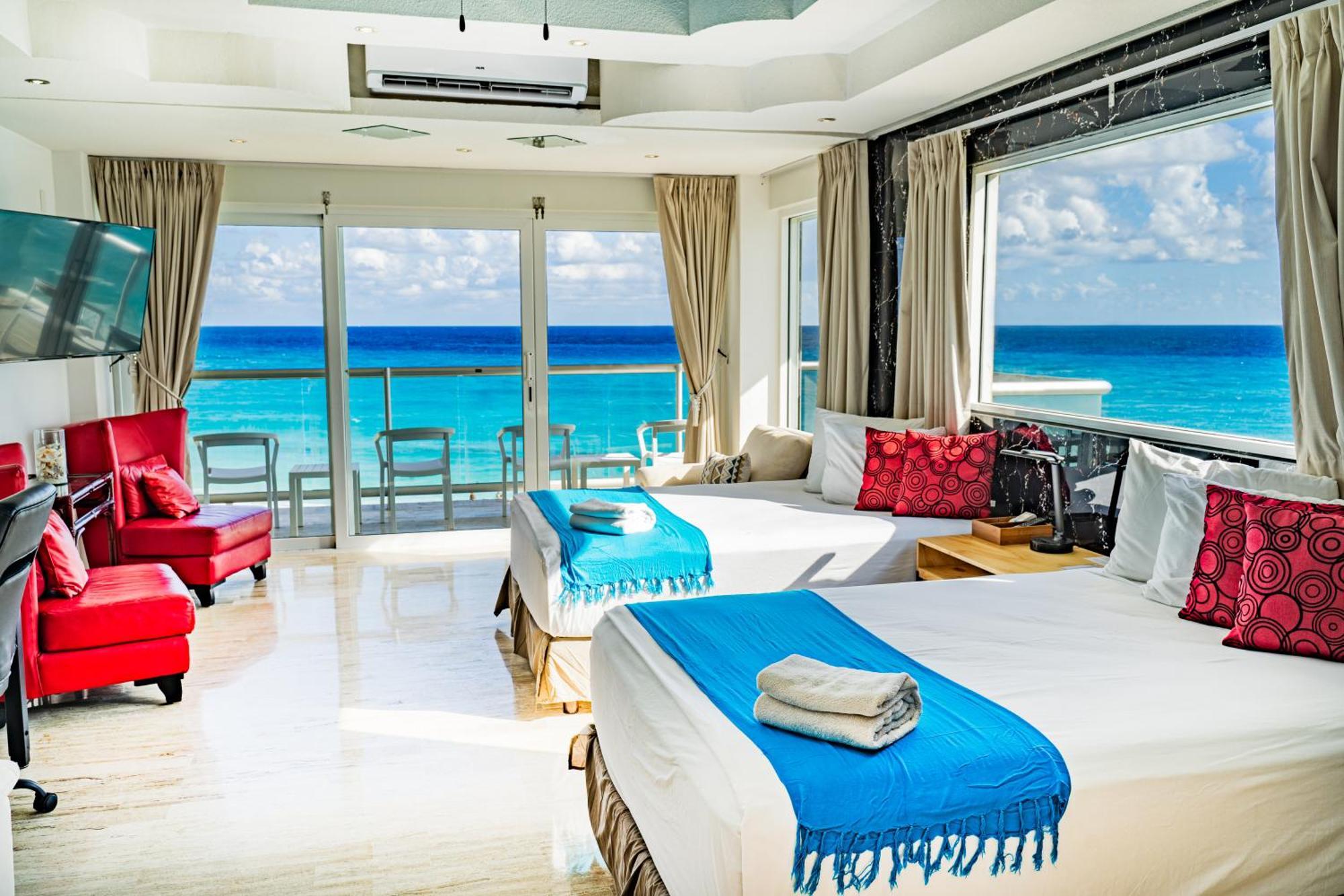 Paradise Beachfront & Nightlife Heart Κανκούν Εξωτερικό φωτογραφία